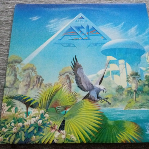 Asia Alpha LP album like new, classic melodic hard rock