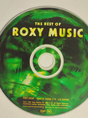 Roxy Music The Best Of CD like new