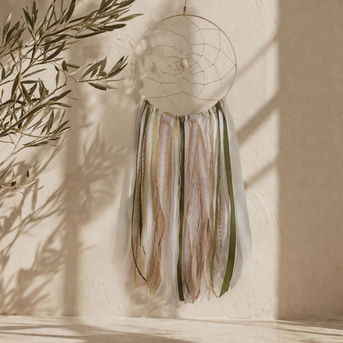 Airy Olive handmade dreamcatcher made to order