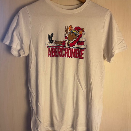 Abercrombie Christmas T-shirt for 15-year-old boy, size 170 cm