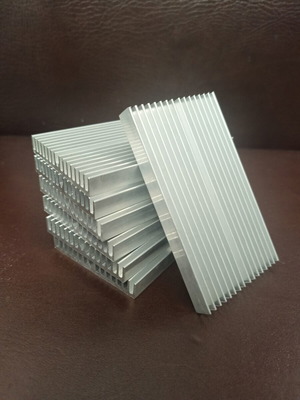 Aluminum Radiators EN AW-6060 New, 100x60x10mm, Pack of 7