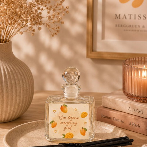Aromatic diffuser with sticks mango scent 50 ml