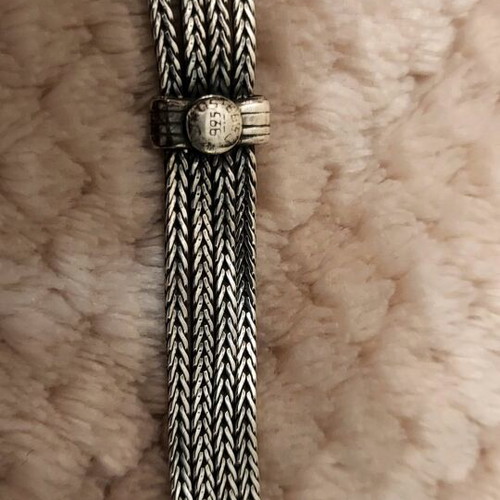 Silver 925 handmade Koukos bracelet like new