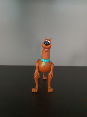 Scooby-Doo figure 2001 Hanna Barbera used with functional mechanism
