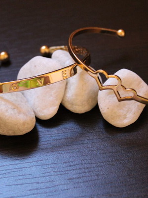 Golden bracelets new
