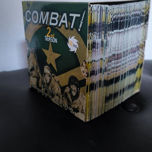 Combat DVD series 3 seasons, new, English language, Greek subtitles