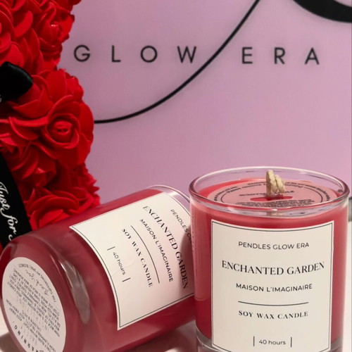 Enchanted Garden Soy Wax Candle Maison L’Imaginaire new