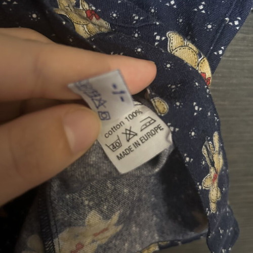 Lapin shirt for 1 year old boy like new, 100% cotton