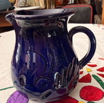Small ceramic handmade jug used