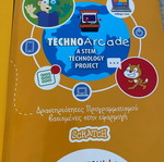 Techno Tales and Techno Arcade programming activity books used