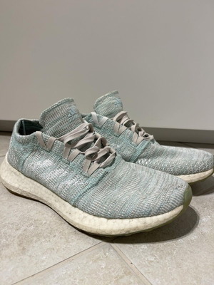 Adidas Boost running shoes used, size 39, turquoise