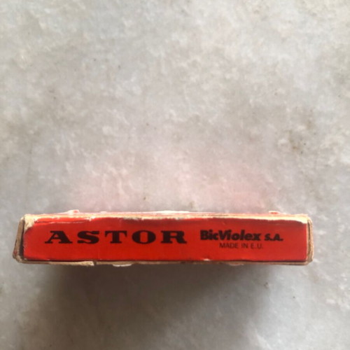 Astor vintage collectible razor blades like new, pack of 5