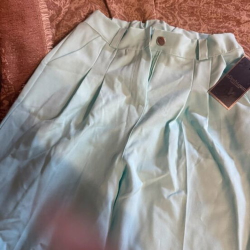 Summer pants new, size M, aqua color