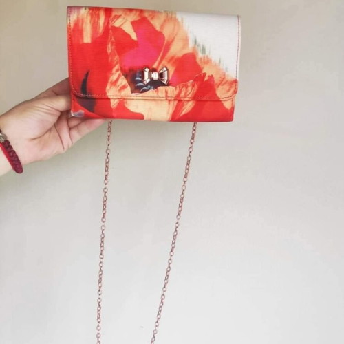 Ted Baker orange crossbody bag