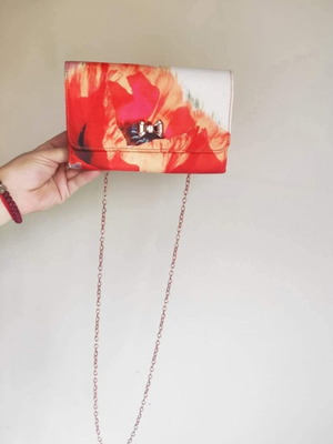 Ted Baker orange crossbody bag