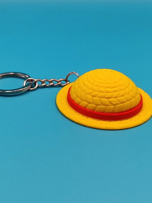 Μπρελόκ καπέλο Luffy One Piece καινούργιο