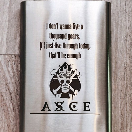 One Piece Portgas D. Ace Stainless Steel Flask new 300 ml