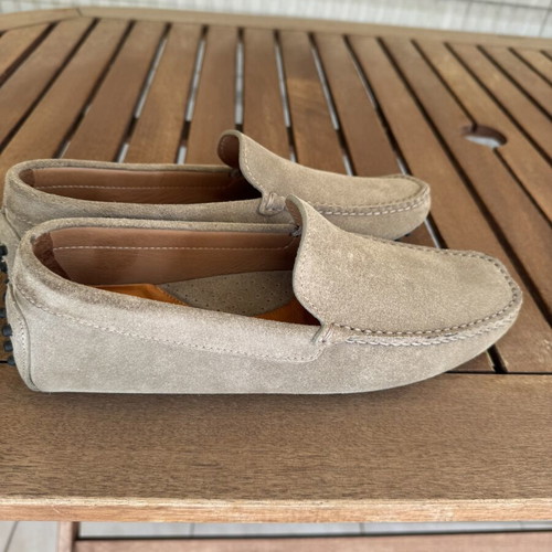 Men's moccasins beige size 40 used