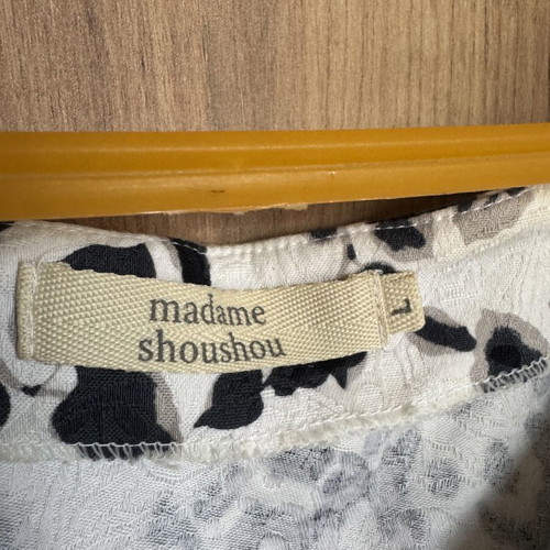 Madame Shou Shou dress like new, size L, black and white