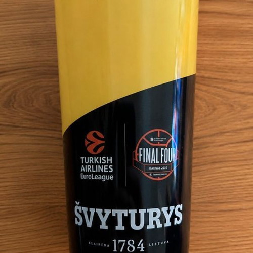 EuroLeague Final Four Kaunas 2023 Švyturys collectible beer glass like new