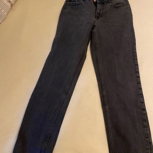 Zara jeans used, black, size S
