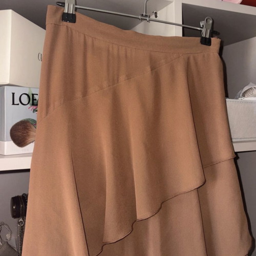 BSB maxi chiffon skirt brown size X Small new