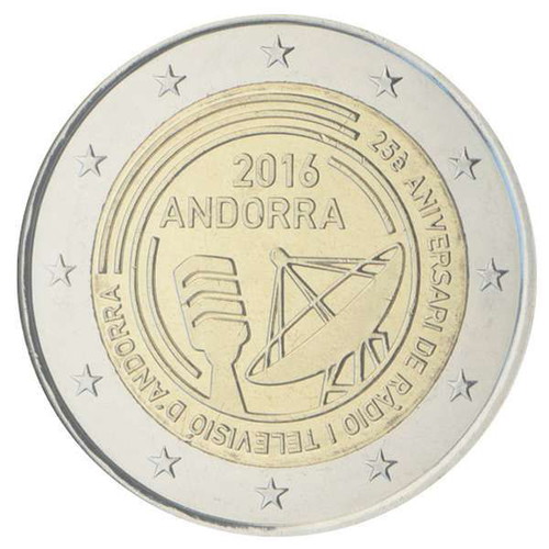 SAC Andorra 2 Euro 2016 new, 25 years of public broadcasting