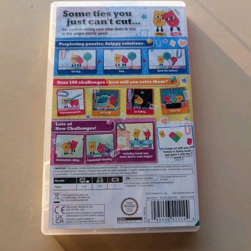 Snipperclips Plus Nintendo Switch used