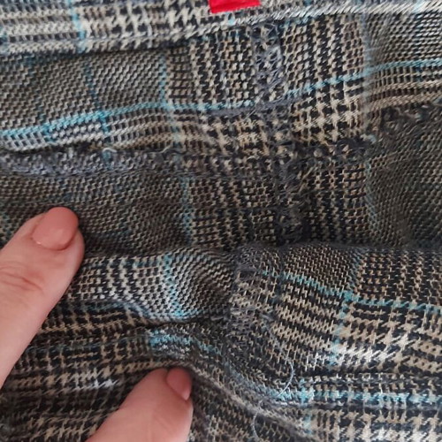 Esprit EDC Short Skirt like new, plaid, sizes L XL