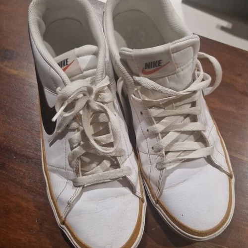 Nike men's sneakers like new, white, size 45.5
