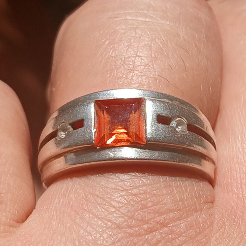 925 silver ring, 17mm