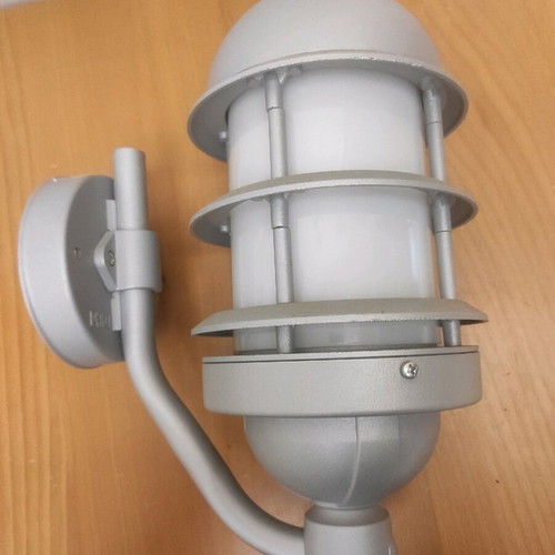 Wall light spherical nickel matte, new