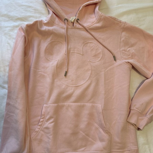 Disney Mickey Mouse Pink Hoodie like new, H&M collaboration XS