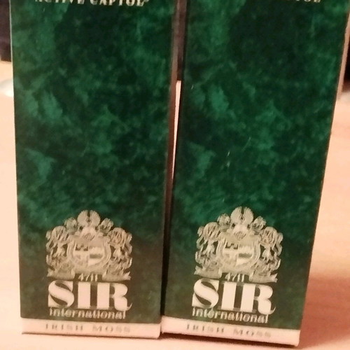 Sir Irisch Moss Hai Cream vintage, 2 pcs, like new