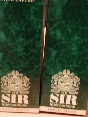Sir Irisch Moss Hai Cream vintage, 2 pcs, like new