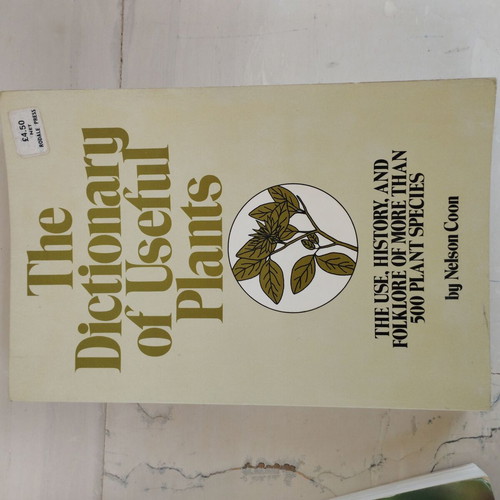 Books herbs plants trees used, pack of 6