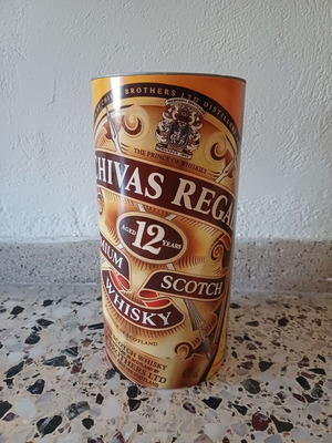 Chivas Regal 12 years plastic box like new