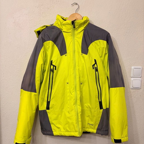 Admiral ski jacket size L like new, yellow