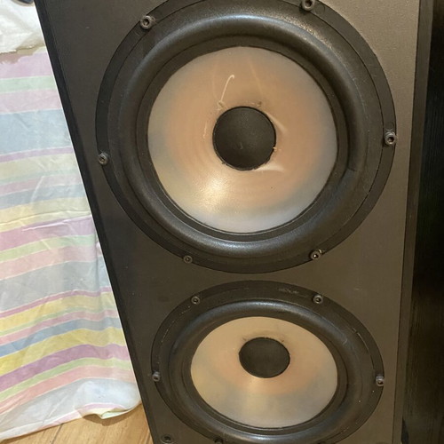 SRC Cambridge audiophile floor speakers used with Scan-Speak drivers