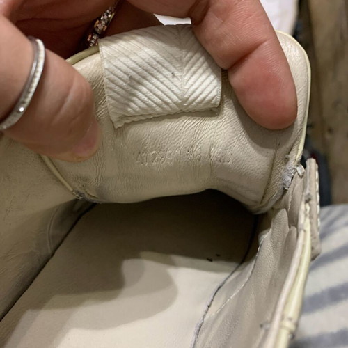 Gucci sneakers used, size 38, beige
