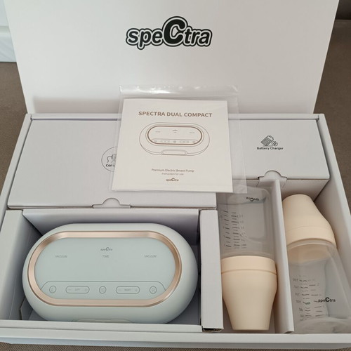 Spectra Dual Compact Gold electric breast pump new