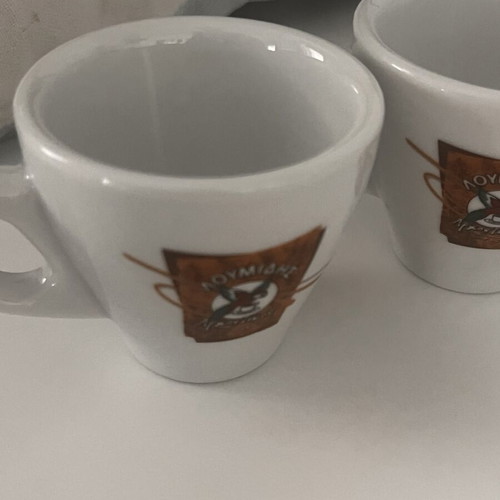 Loumidis coffee cups set of 2 new
