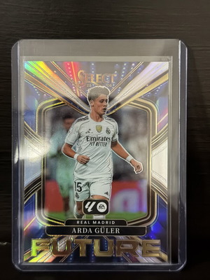 2025-26 Panini Select La Liga Soccer Future Silver Prizm Arda Guler κάρτα καινούργια