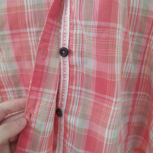 McKinley plaid shirt used, size large, multicolor