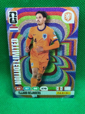 Tijjani Reijnders Limited Edition Panini FIFA World Cup 2026 κάρτα καινούργιο