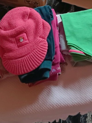 Girls' clothing set 15 pieces used, colorful, ages 1.5-3 years