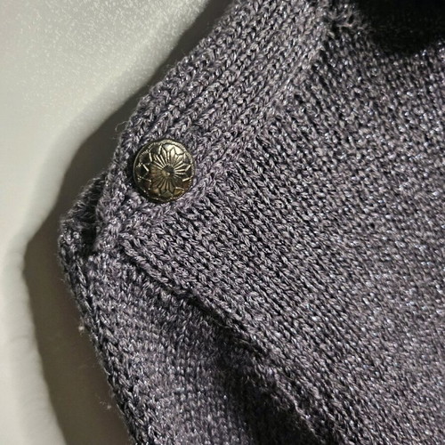 Mango sweater with wool and metallic yarn like new, gray silver size M
