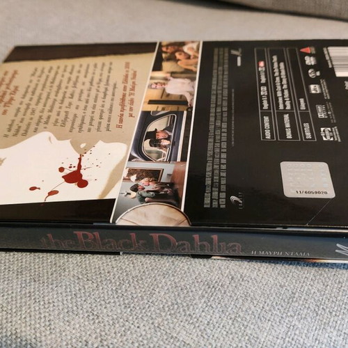 The Black Dahlia DVD like new, crime with Greek subtitles