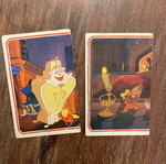 Panini Beauty and the Beast collectible stickers like new, pack of 8