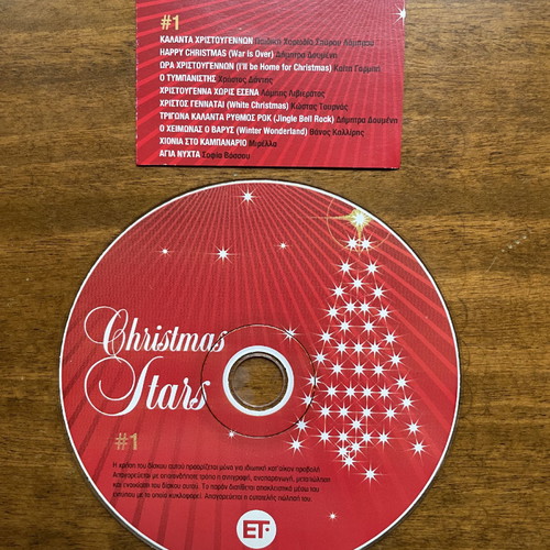 Christmas Stars 1 CD used